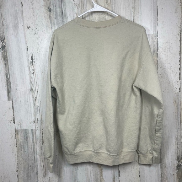 Travis Kelce Taylor Swift Eras Tour Graphic Pullover Crew Sweatshirt size M Tan - Picture 4 of 6